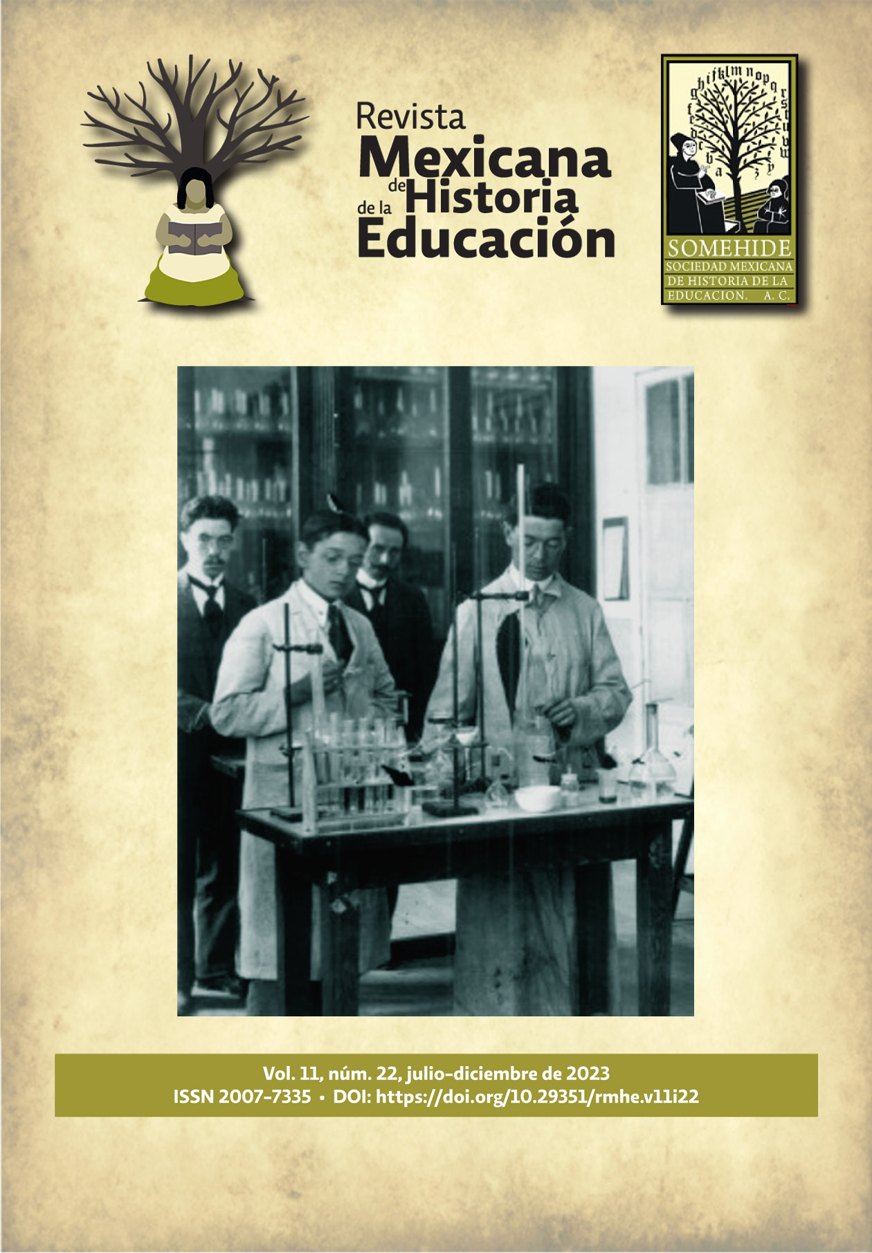 					View Vol. 11 No. 22 (2023): Revista Mexicana de Historia de la Educación (julio-diciembre)
				